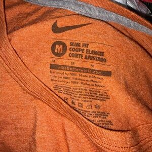 Nike women Vibrant Orange long sleeve